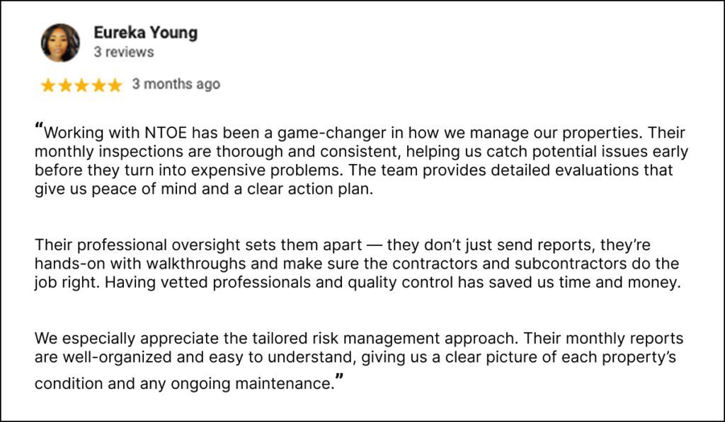 Customer review with 5 star rating.