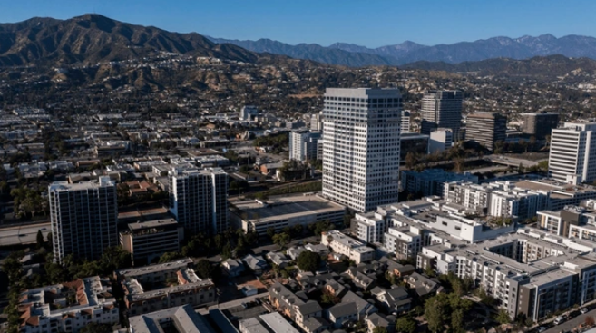 Glendale California Skyline